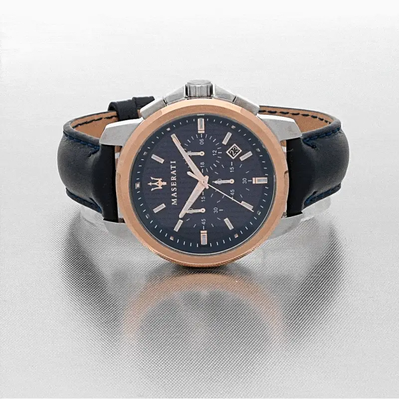 Maserati Successo Navy Blue Chronograph - Image 4